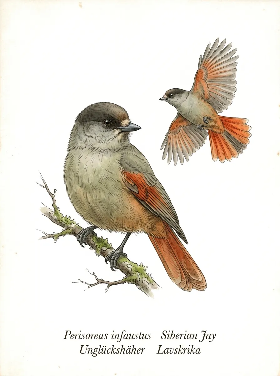 Perisoreus infaustus