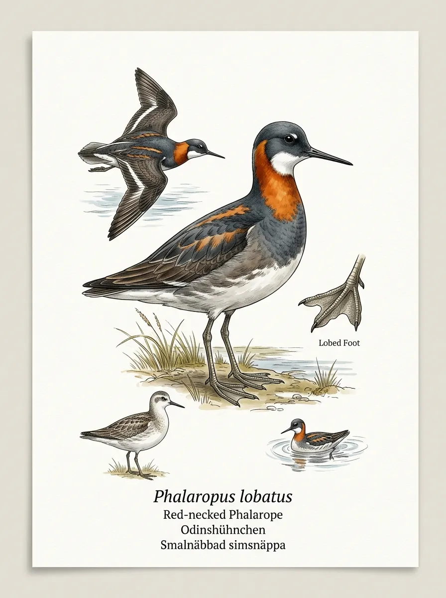 Phalaropus lobatus