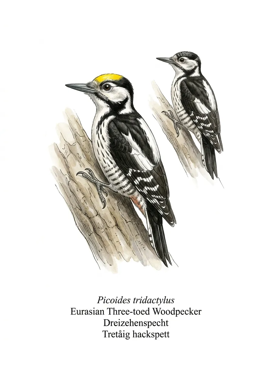 Picoides tridactylus