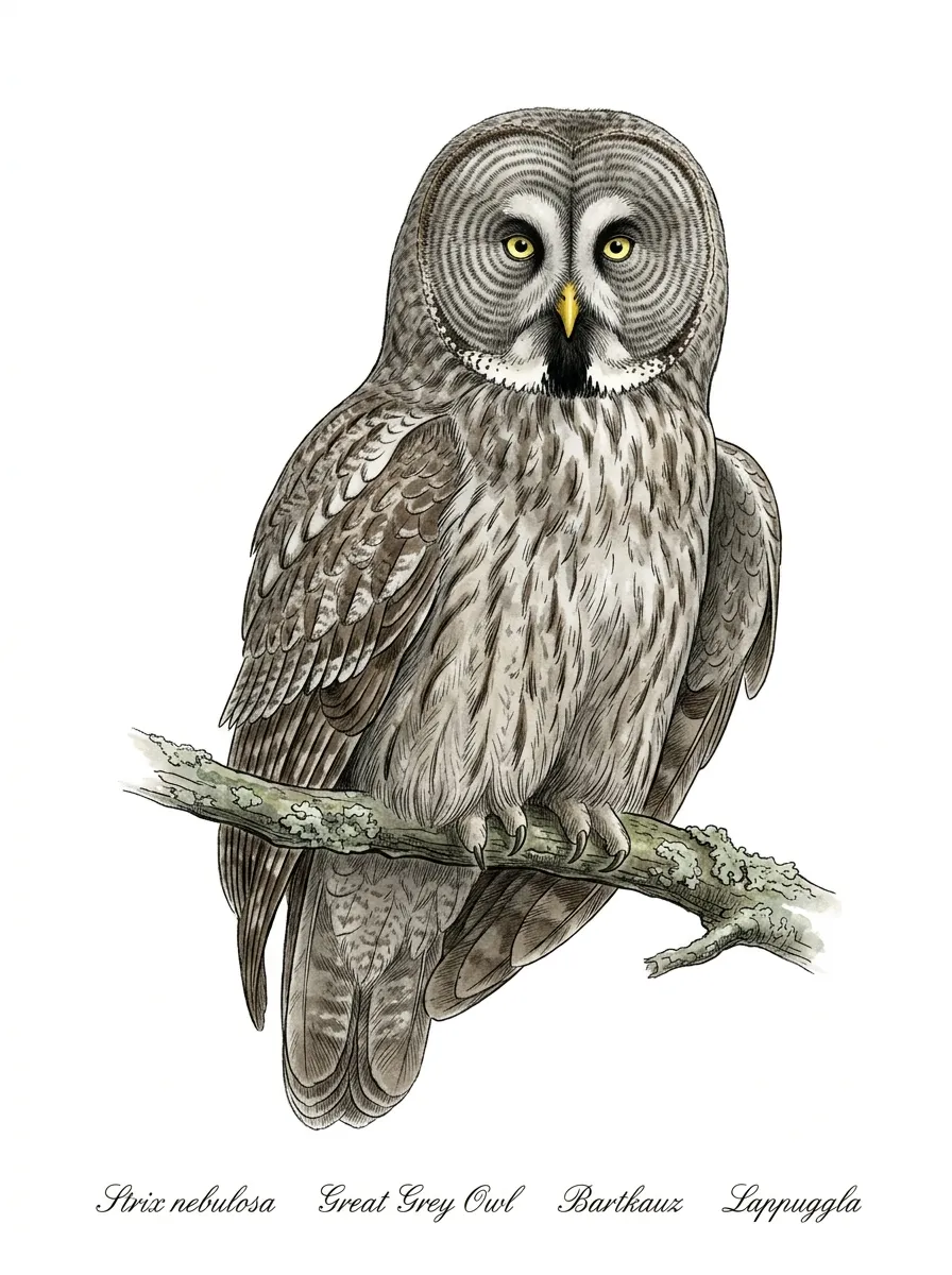 Strix nebulosa