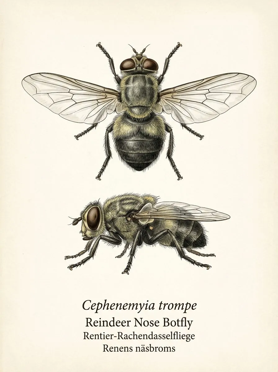 Cephenemyia Trompe