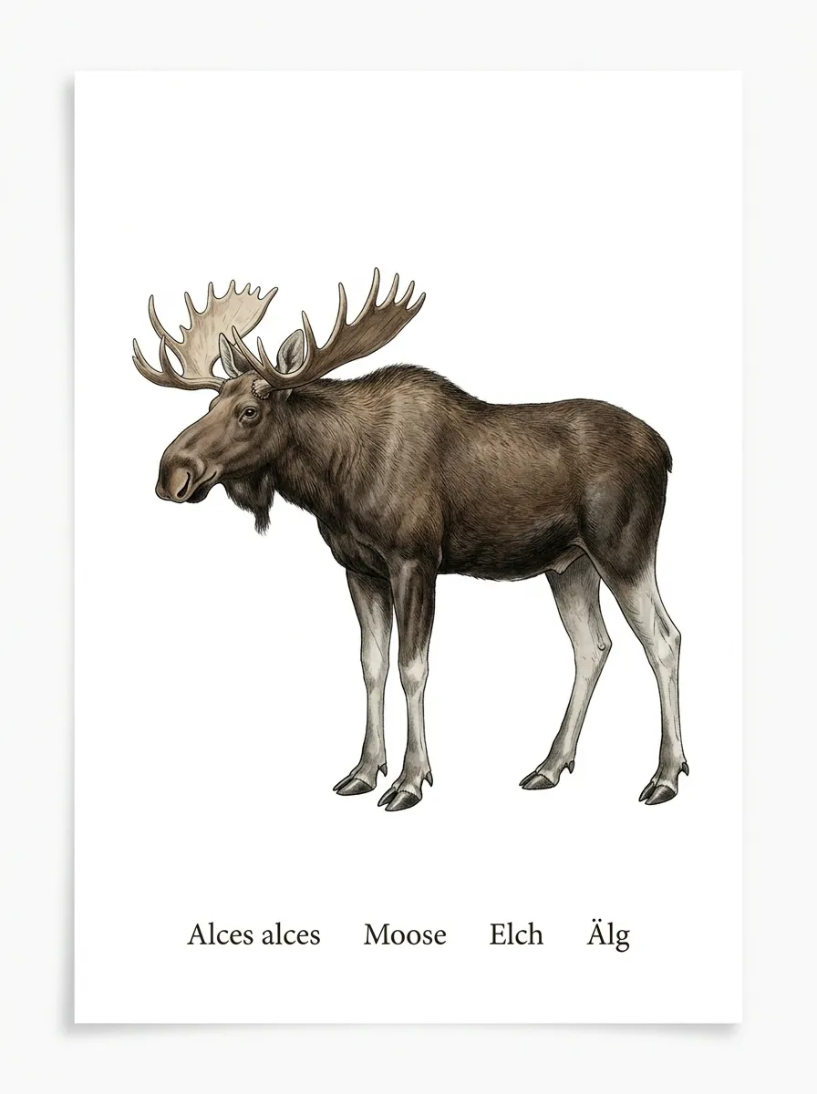 Alces alces