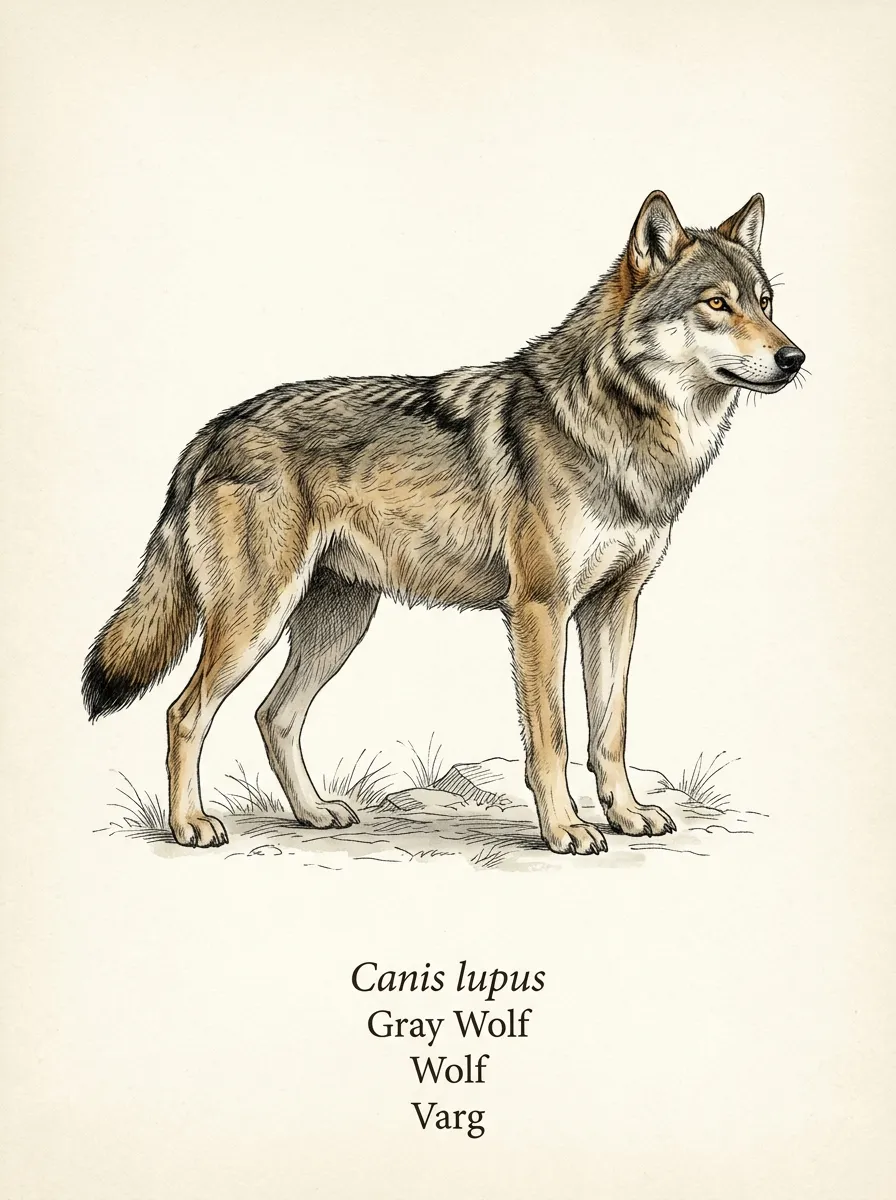 Canis lupus