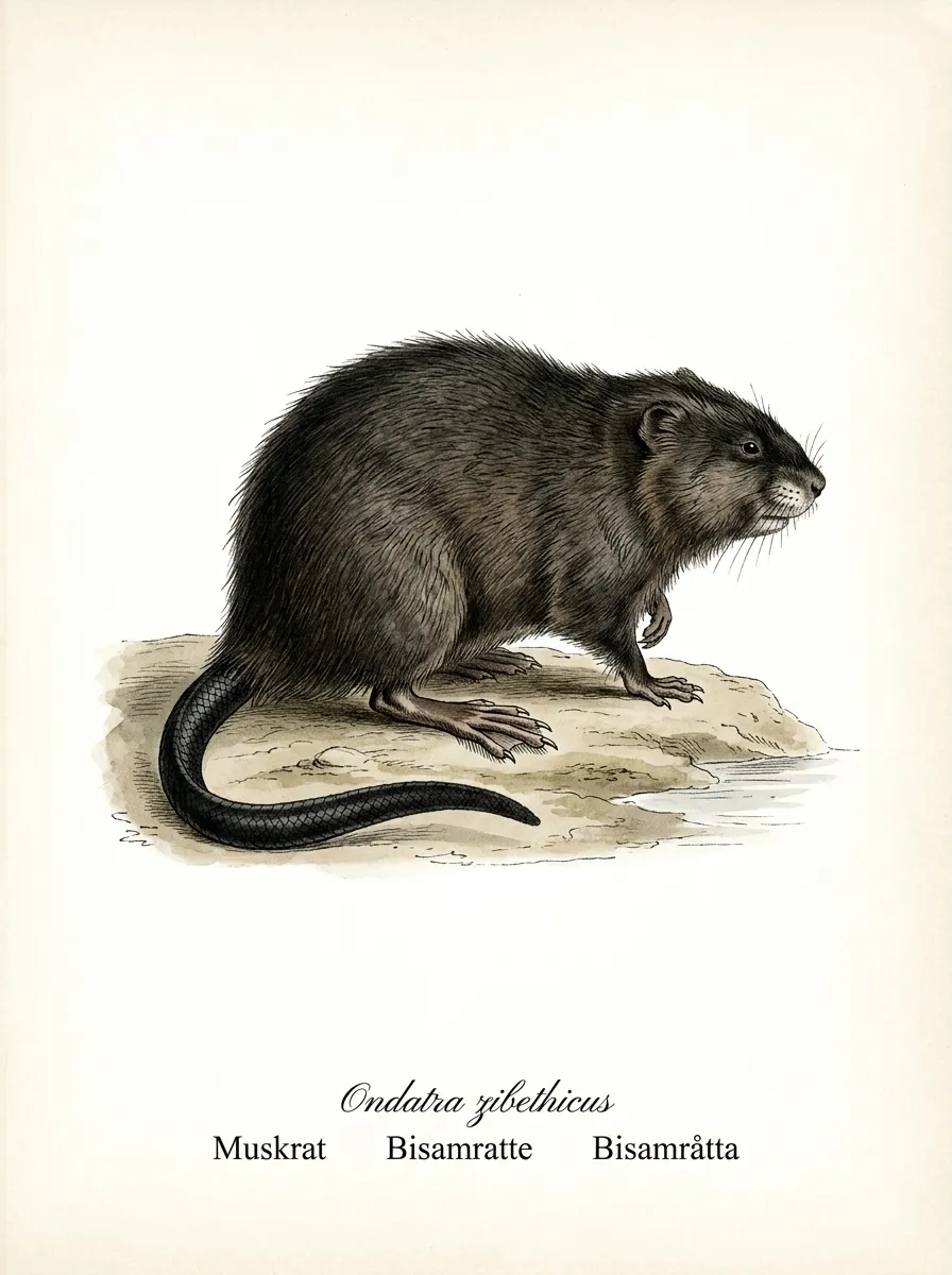 Ondatra zibethicus